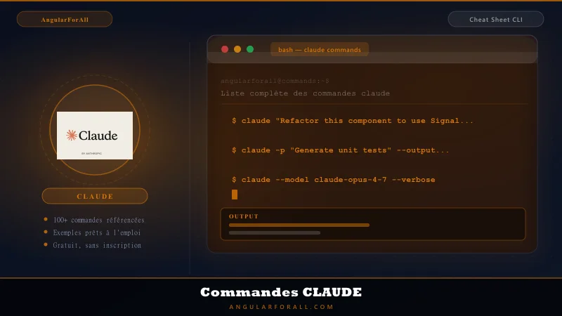 Commandes et scripts CLI