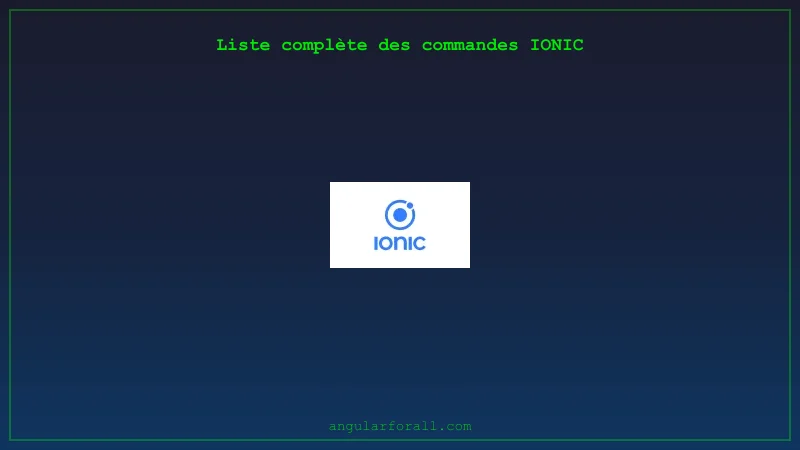 Commandes et scripts CLI