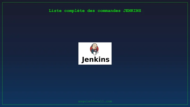 Jenkins - Guide des commandes CLI pour CI/CD