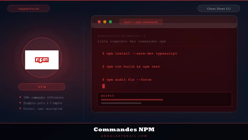 Commandes et scripts CLI