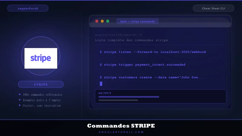 Commandes et scripts CLI