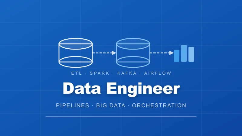 Data Engineer : pipelines Big Data et orchestration