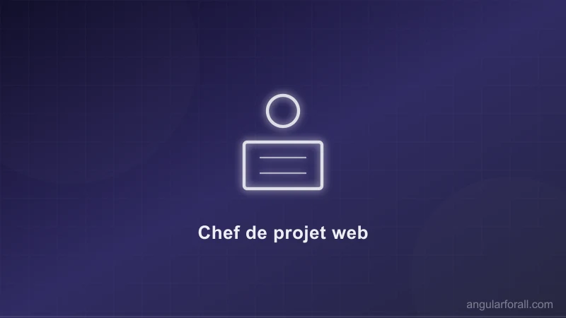 Chef de projet web : pilotage et coordination