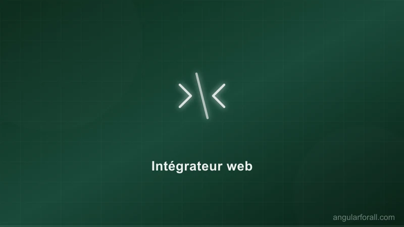 Intégrateur web : HTML, CSS et accessibilité