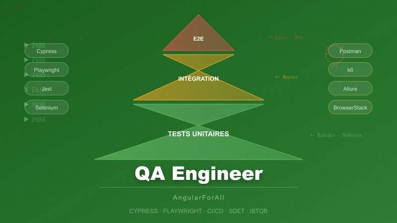 QA Engineer : tests, qualité et automatisation