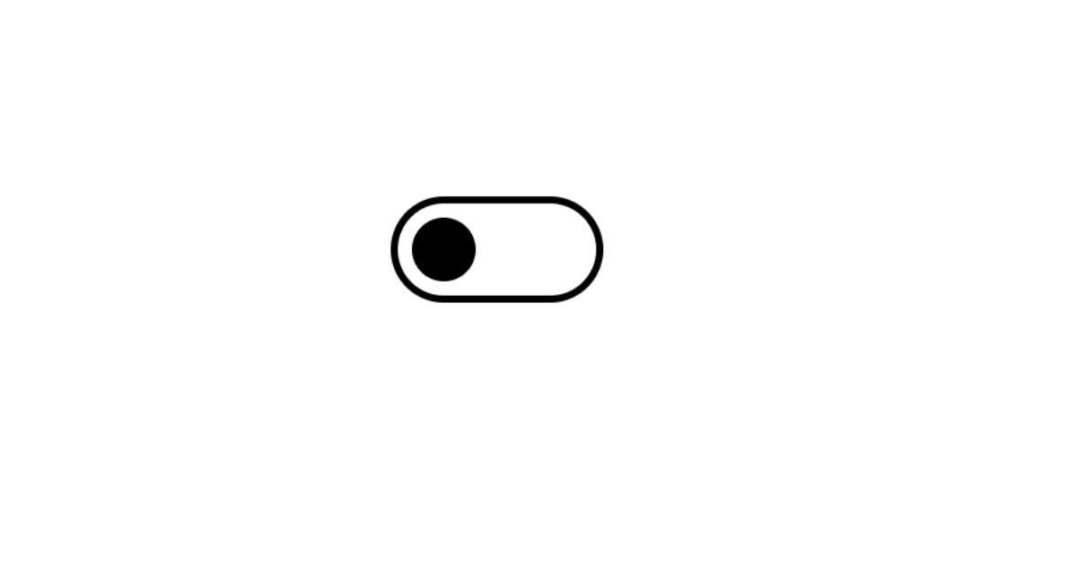 Toggle switch CSS pur : sans JavaScript