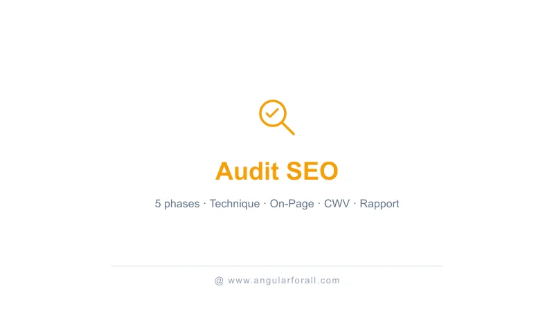 Audit SEO complet : méthode et checklist 2026