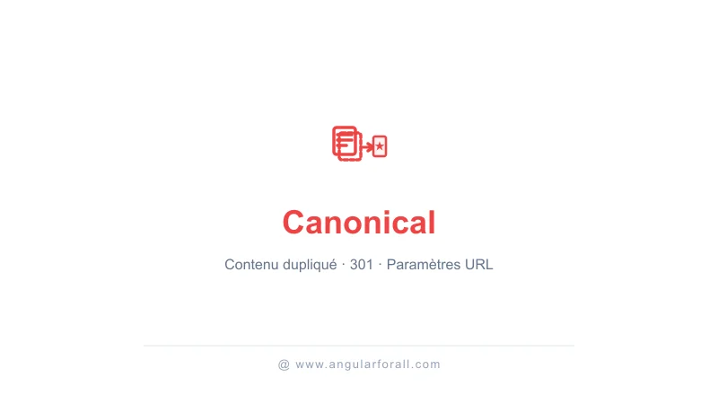 Canonical et contenu dupliqué : maîtrise SEO