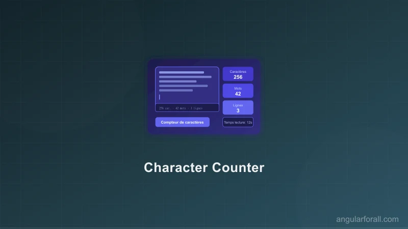 Compteur de caractères en ligne