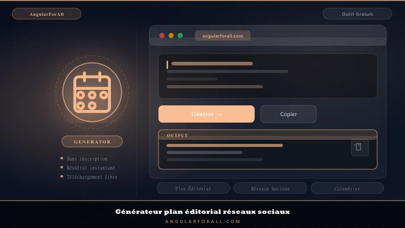 outils 100% gratuits