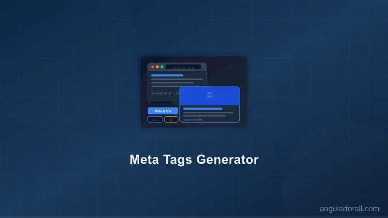 Générateur de méta tags et Open Graph