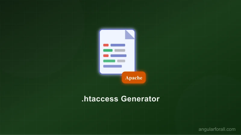 Generateur de fichier .htaccess Apache