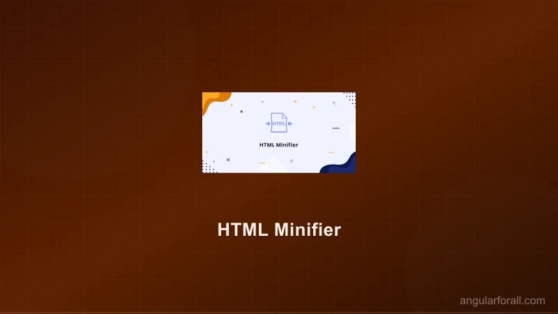 Minifier HTML en ligne : optimiser vos pages