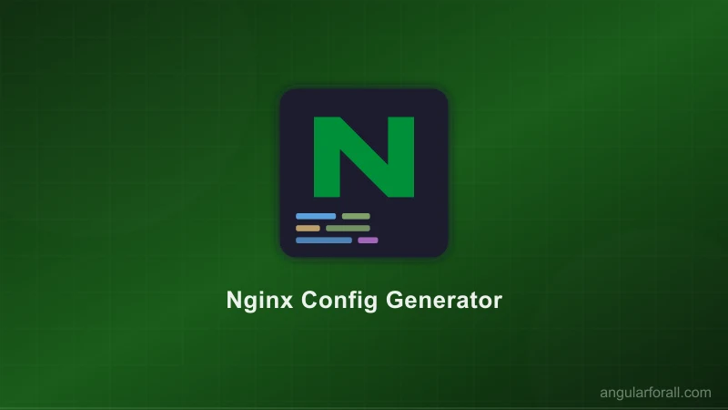 Generateur de configuration Nginx en ligne