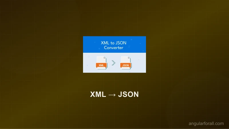 XML to JSON — Convertir XML en JSON en ligne